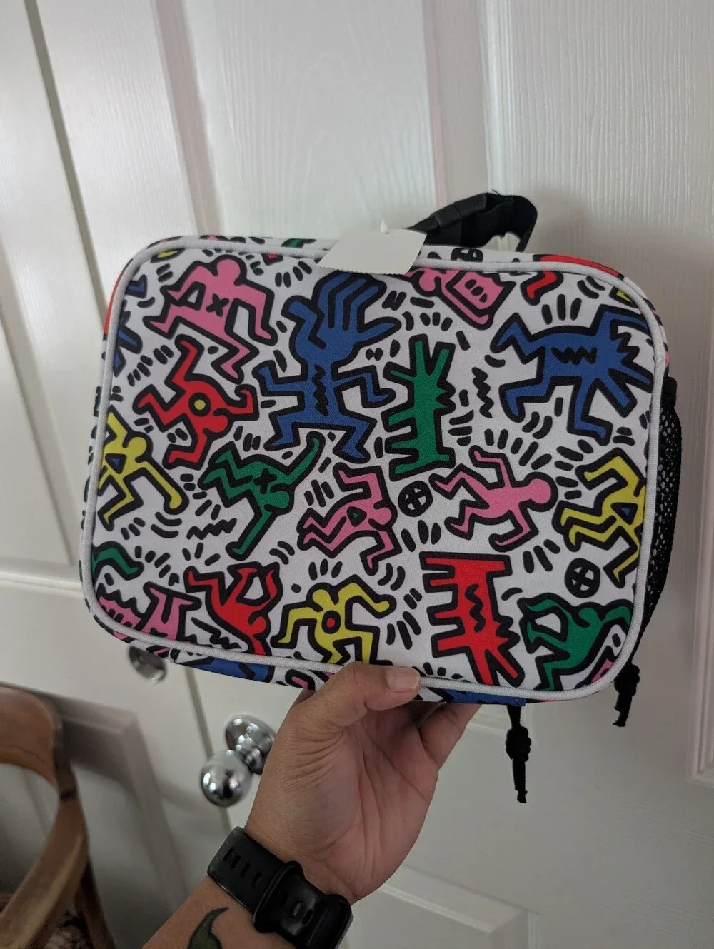 New Keith Haring Multicolor Graphic Lunch Box